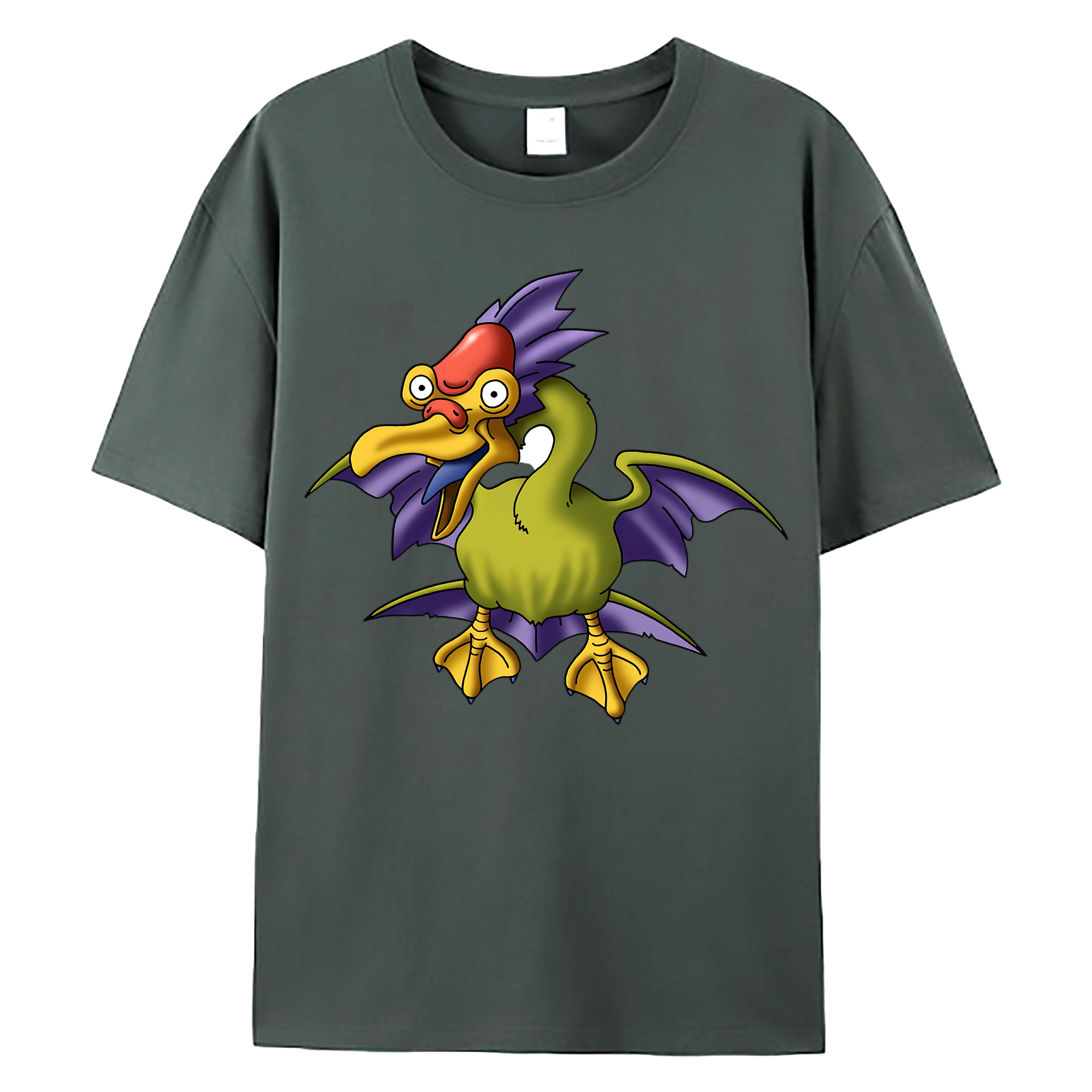 （画像用） ドラゴンクエスト Doragon Kuesuto Dragon Quest 綿100％ メンズ半袖Tシャツ｜肌触りやわらか＆通気性